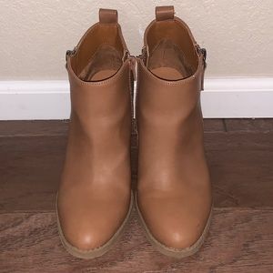 Brown booties